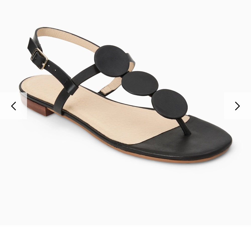 Jack Rogers Worth Leather Flat Sandal